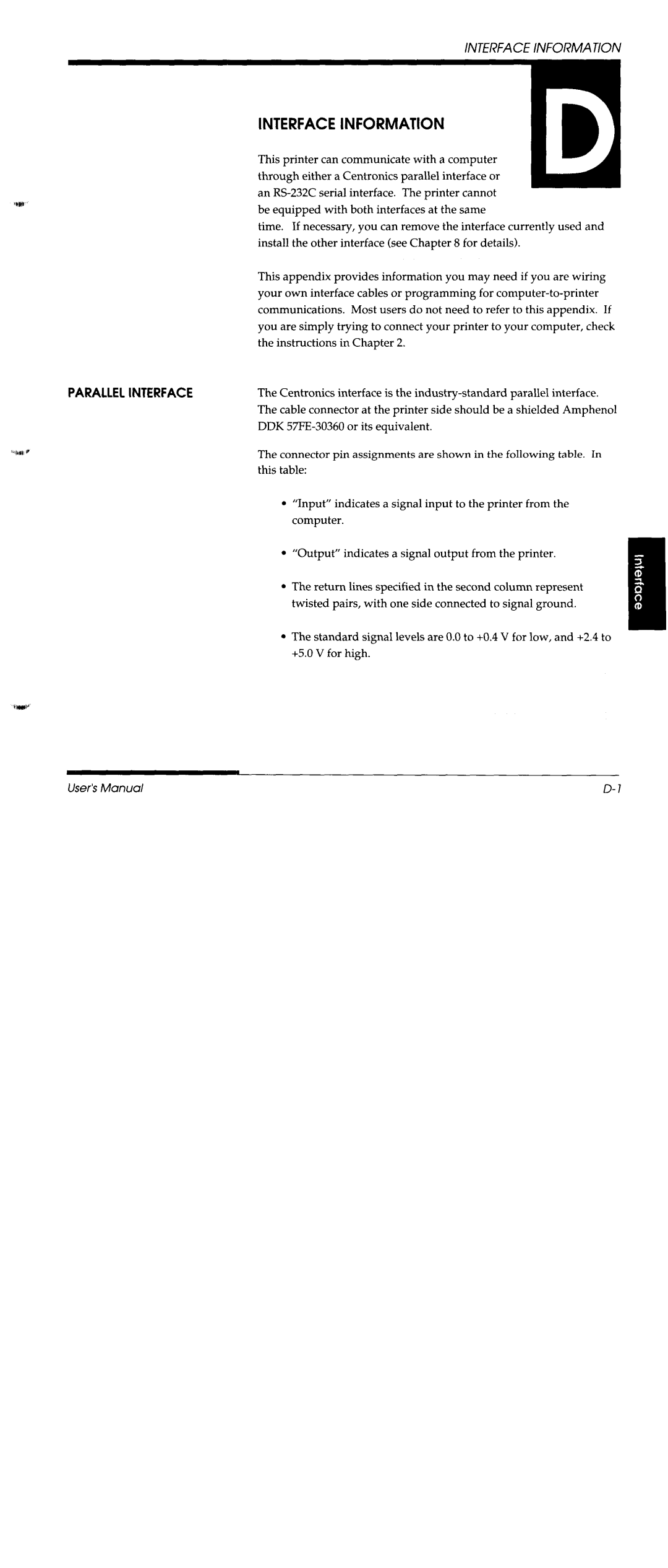 Fujitsu DL3600 manual 