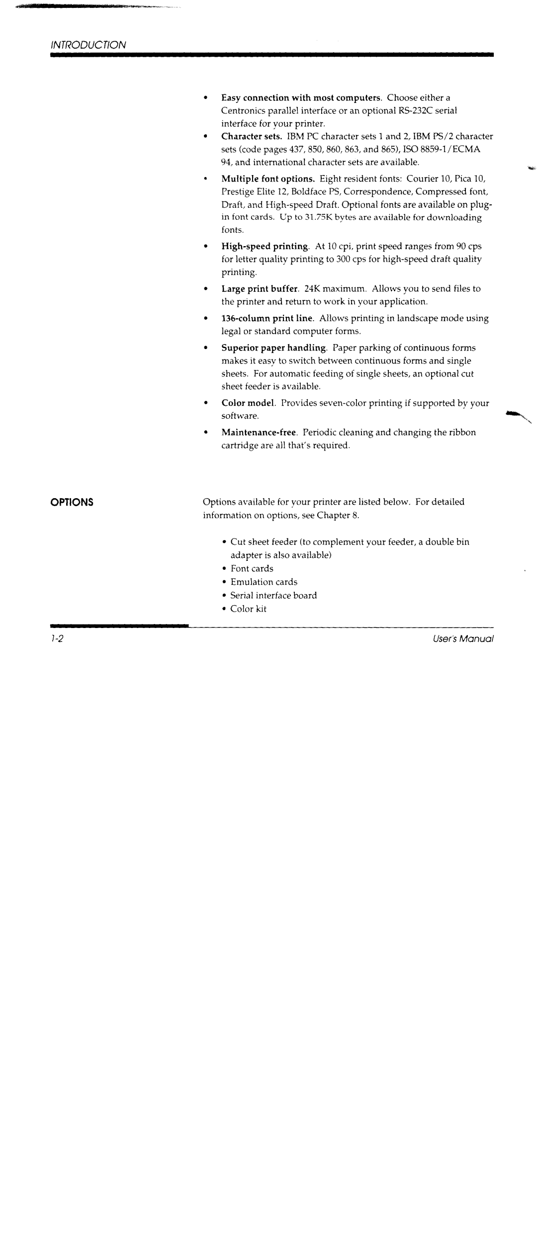 Fujitsu DL3600 manual 