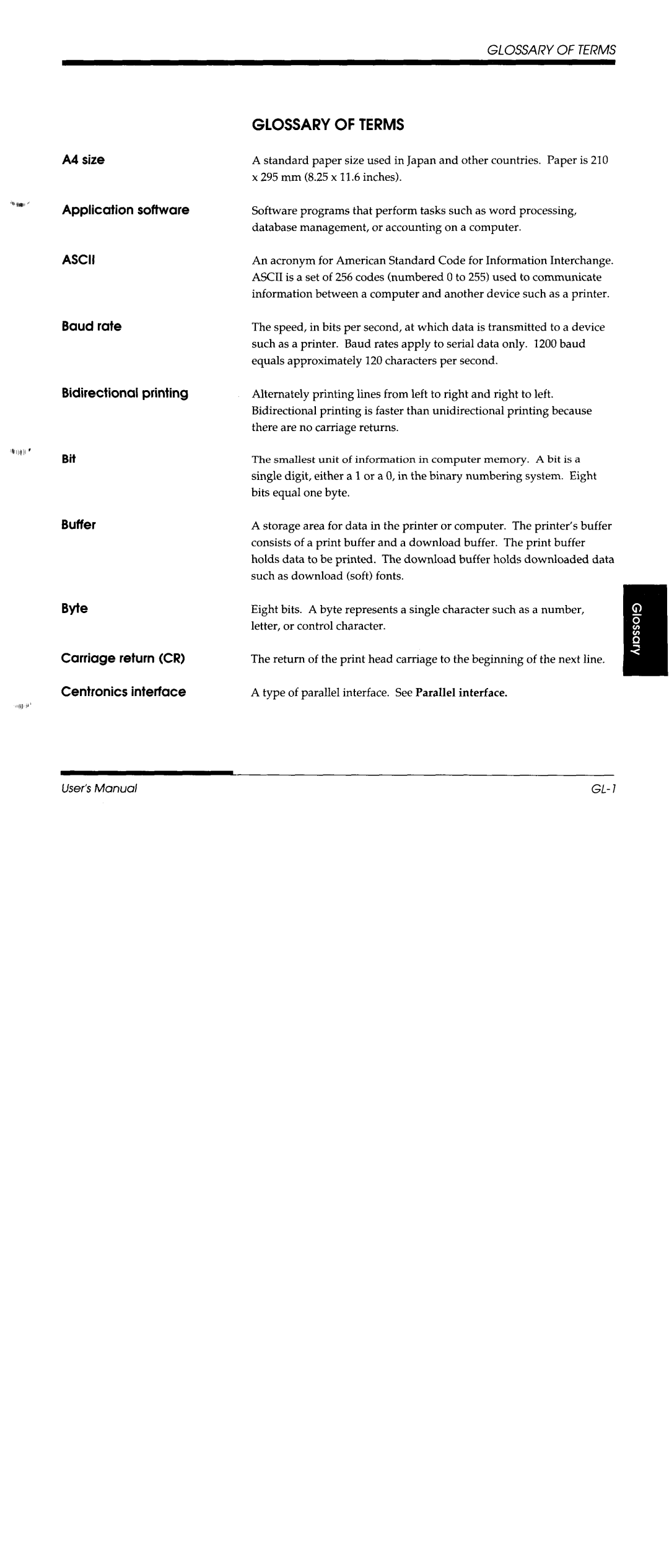 Fujitsu DL3600 manual 