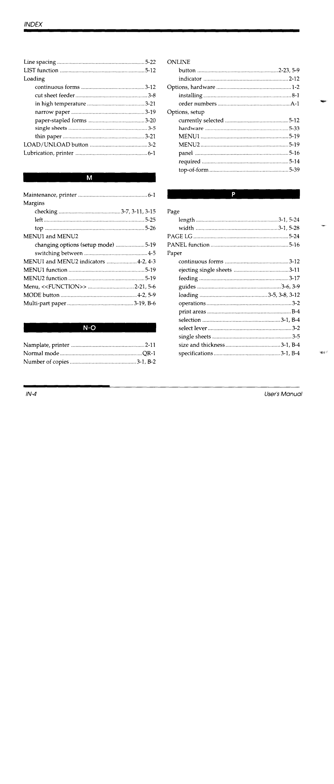 Fujitsu DL3600 manual 