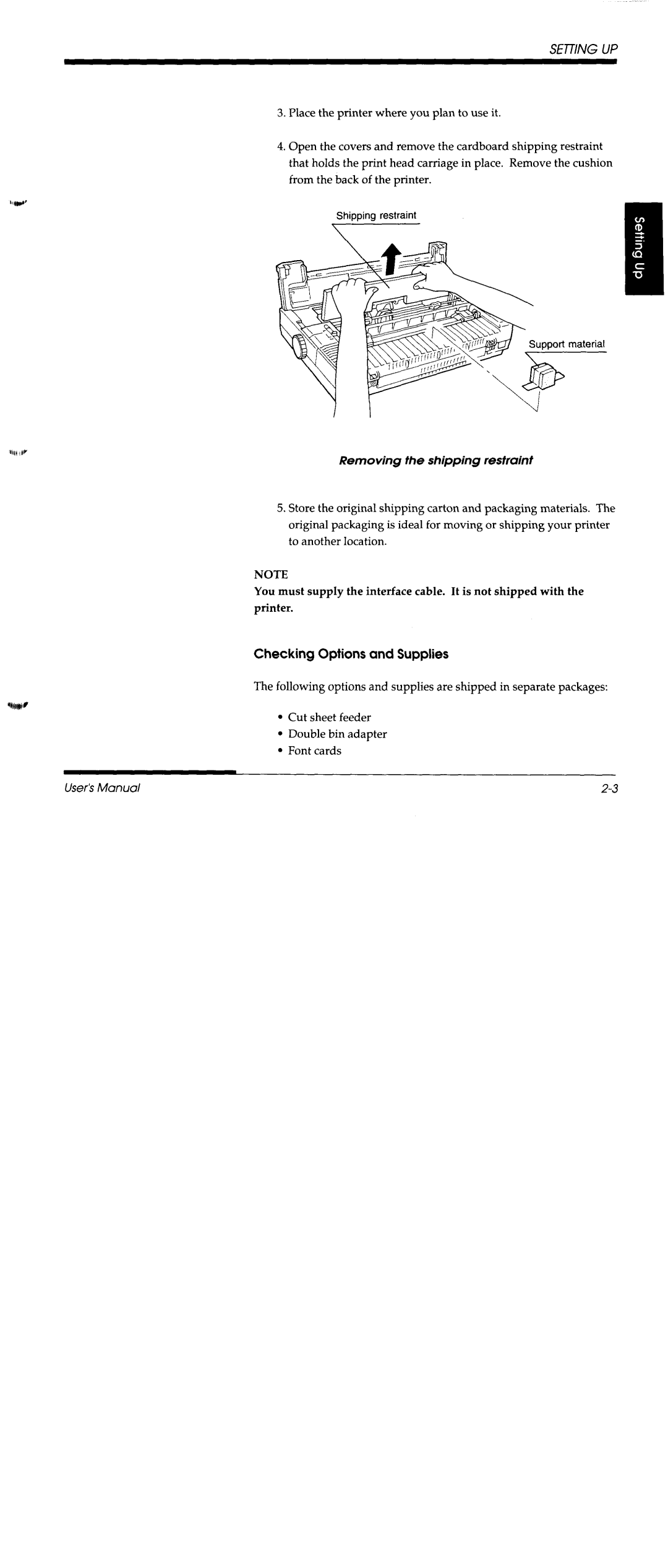 Fujitsu DL3600 manual 