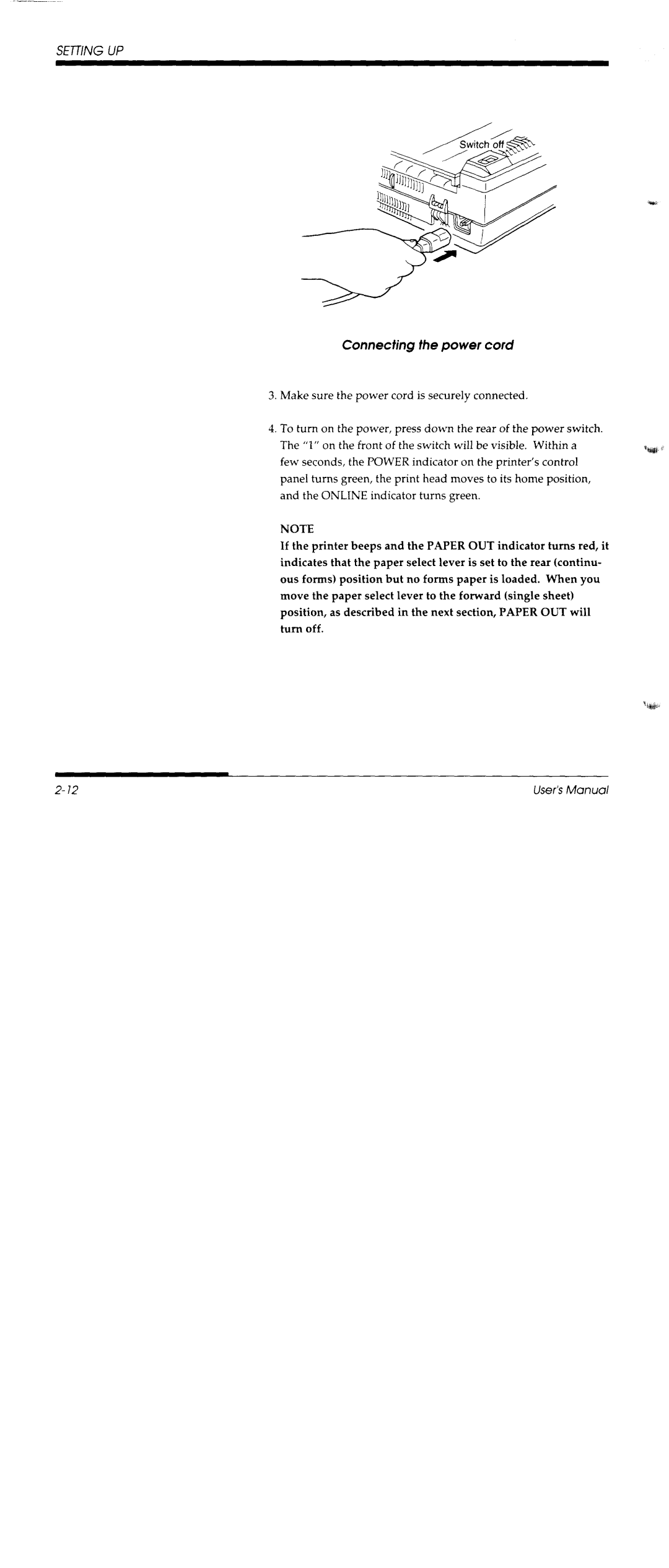 Fujitsu DL3600 manual 