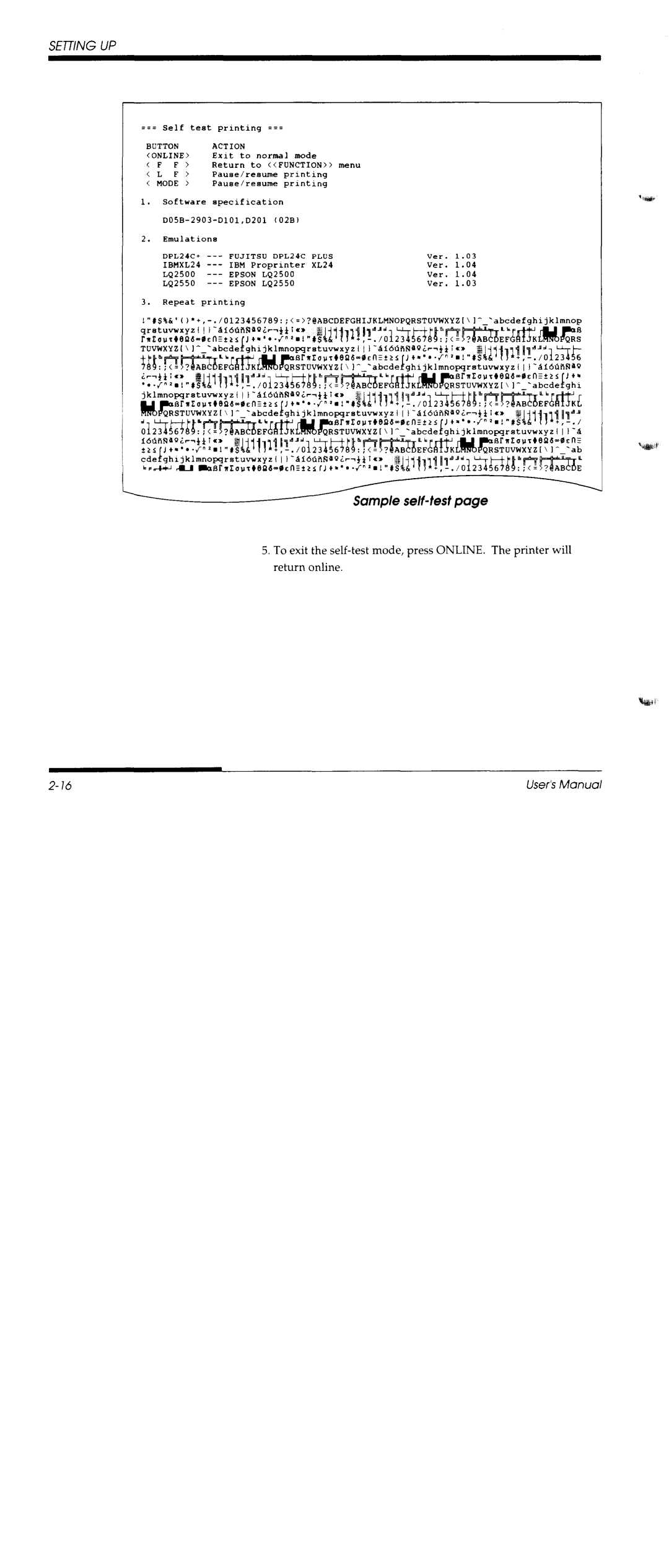 Fujitsu DL3600 manual 