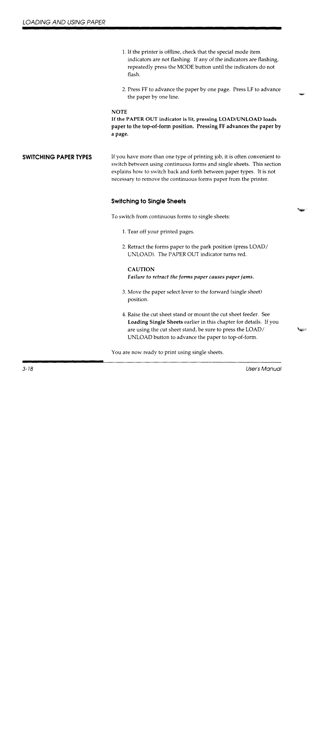 Fujitsu DL3600 manual 