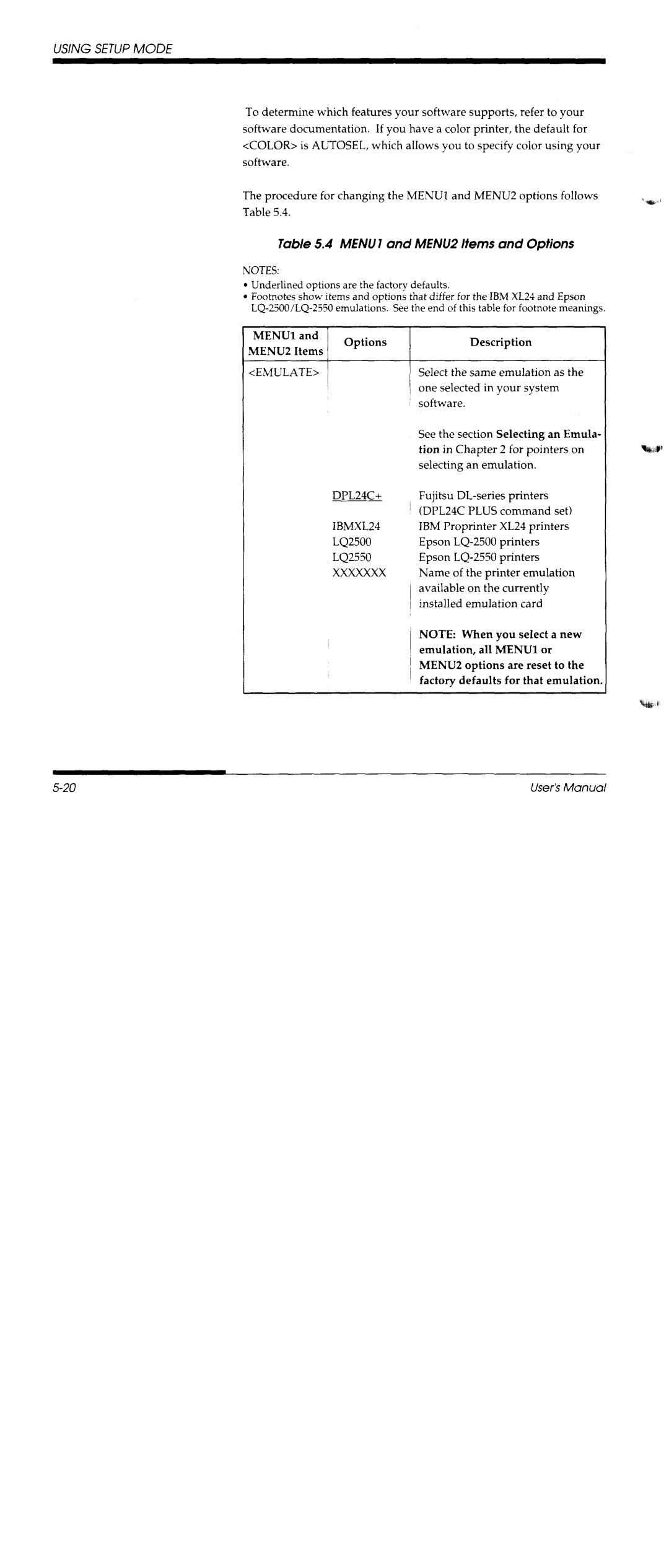 Fujitsu DL3600 manual 