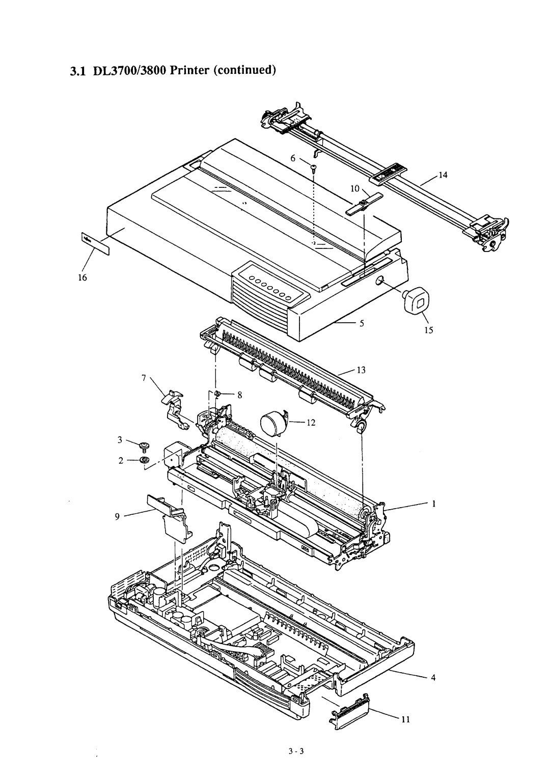 Fujitsu DL3700 manual 