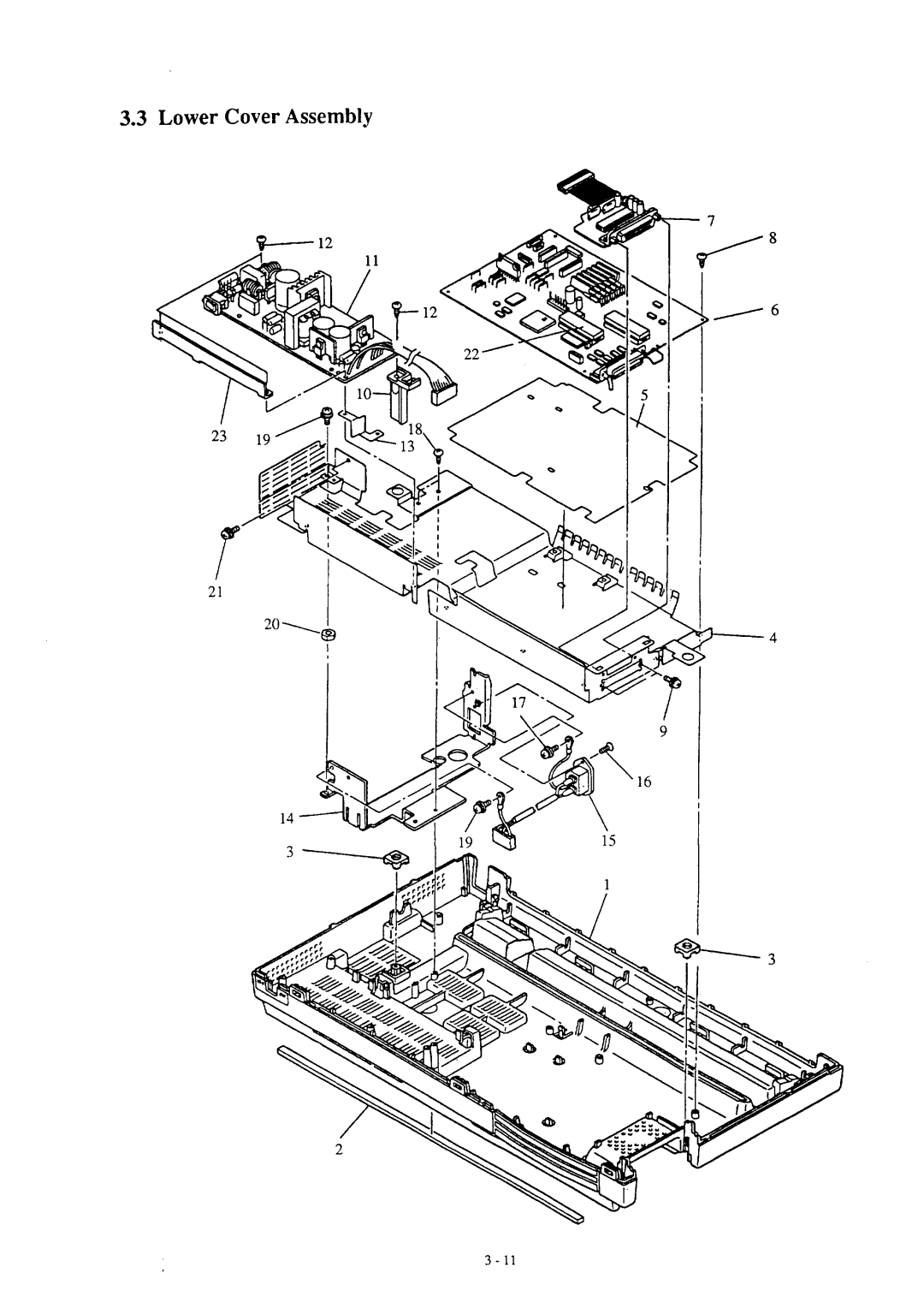 Fujitsu DL3700 manual 