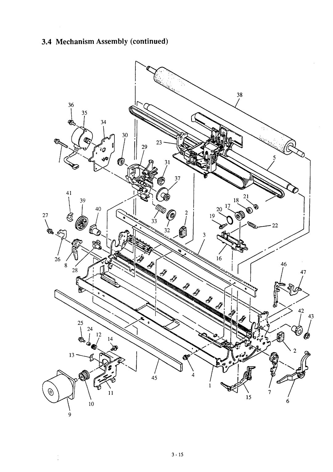 Fujitsu DL3700 manual 