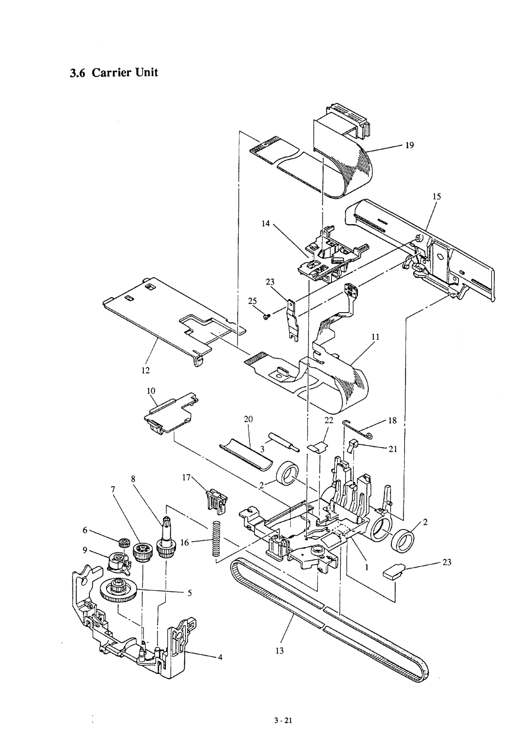 Fujitsu DL3700 manual 