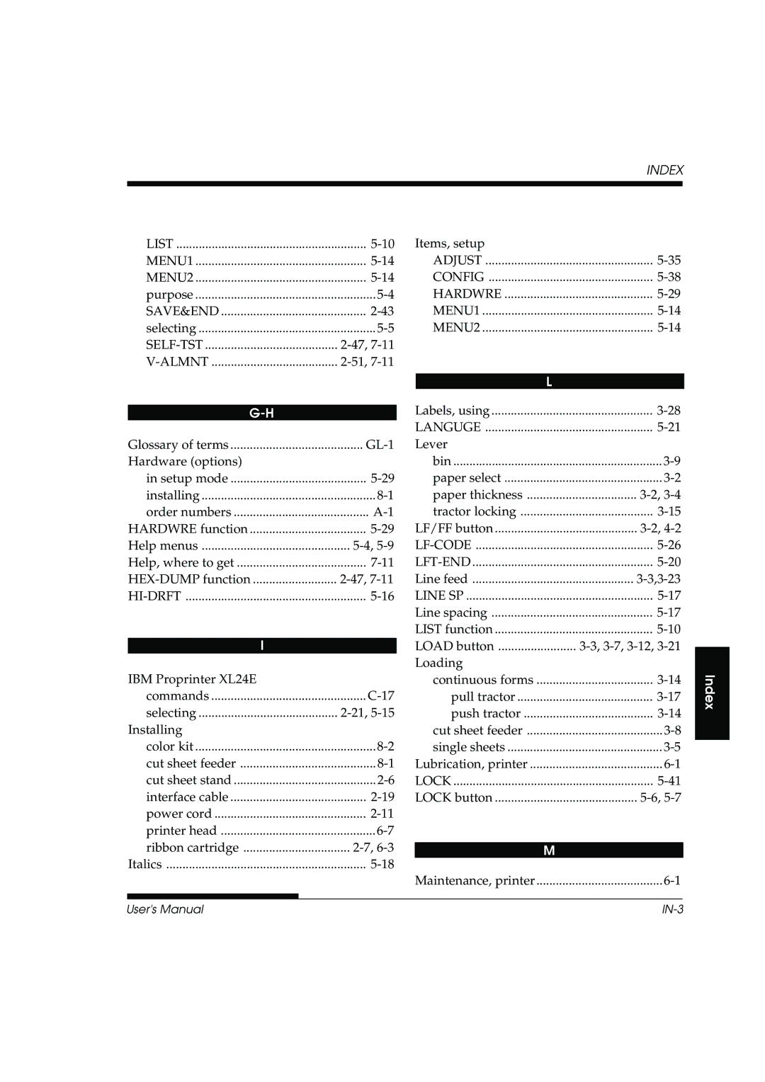 Fujitsu DL3800 manual SELF-TST Almnt 