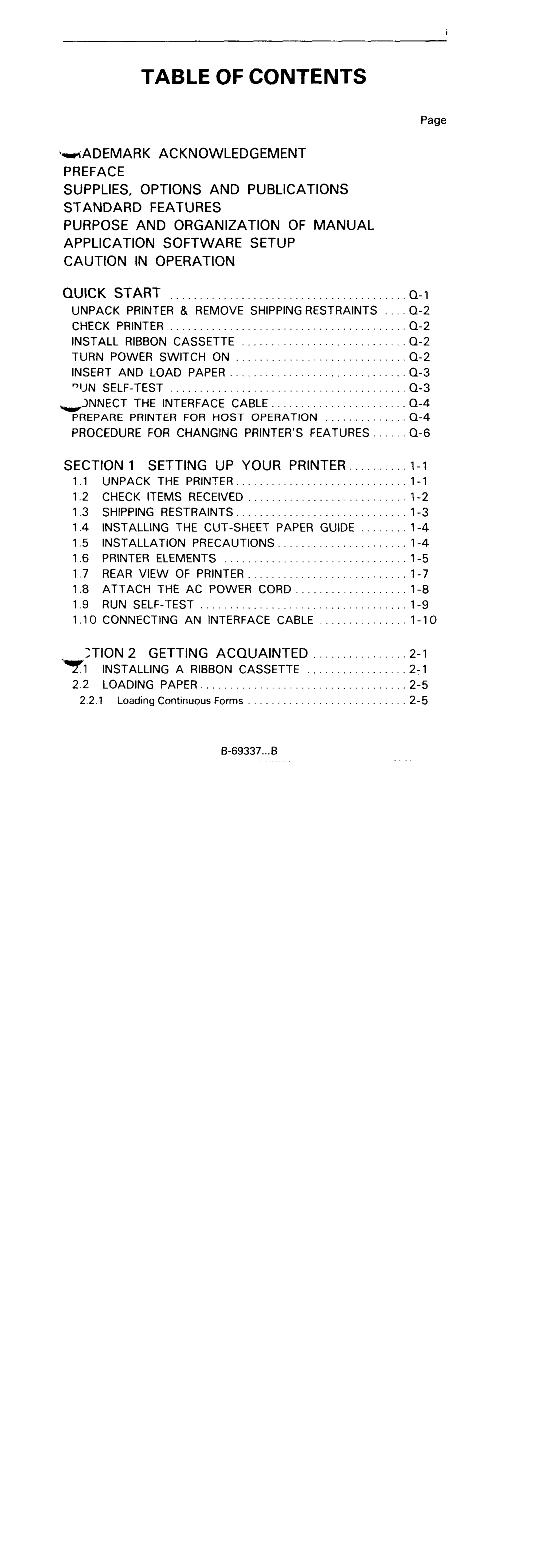 Fujitsu DL5600 manual 