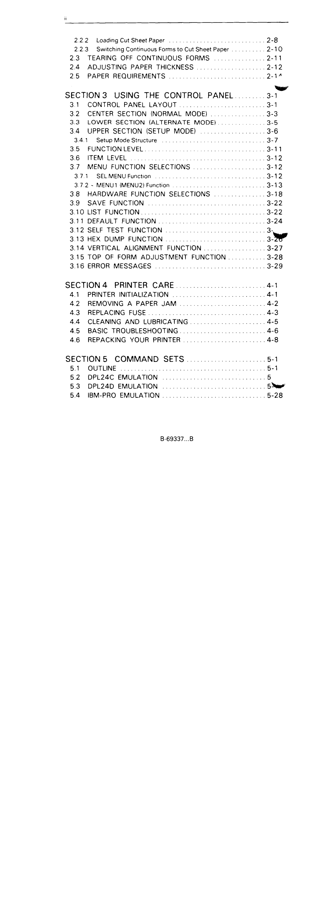 Fujitsu DL5600 manual 