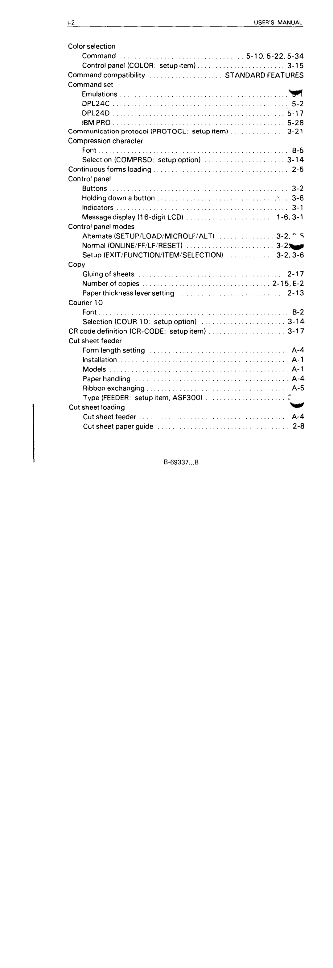 Fujitsu DL5600 manual 