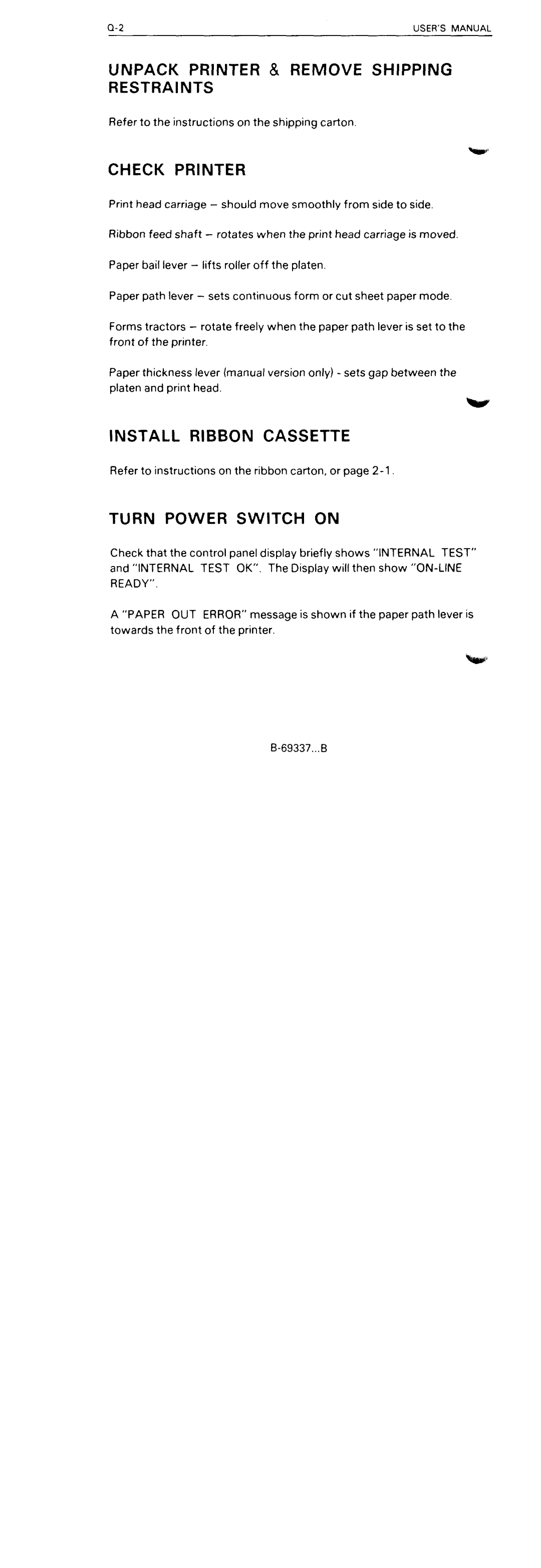 Fujitsu DL5600 manual 