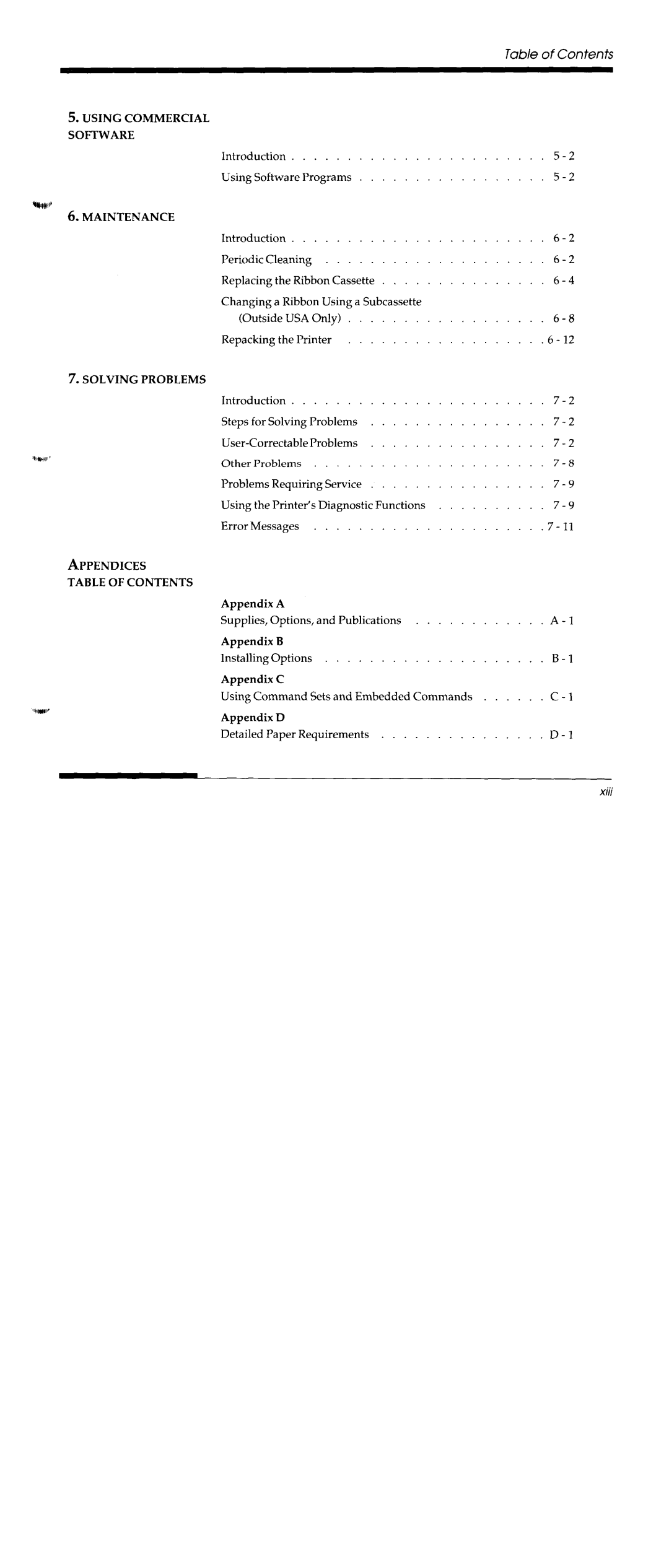 Fujitsu DL5800 manual 