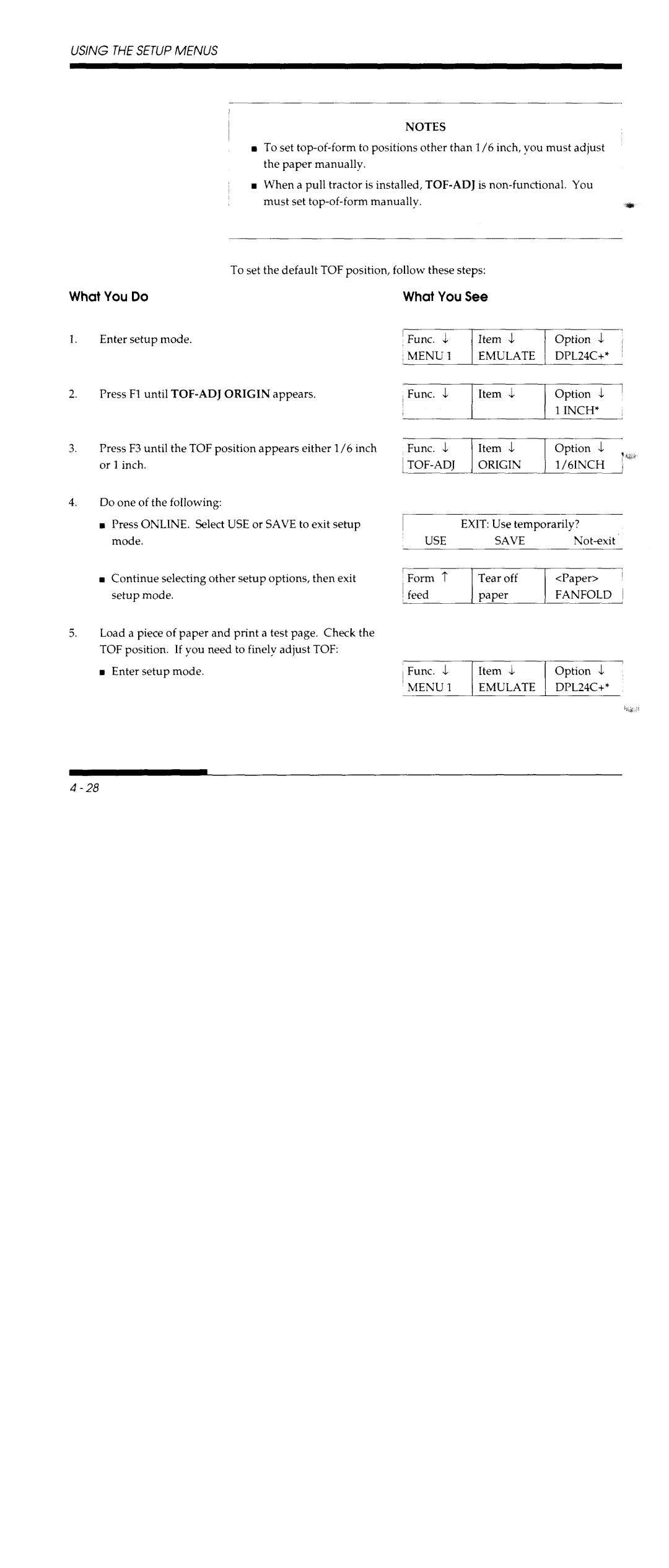 Fujitsu DL5800 manual 