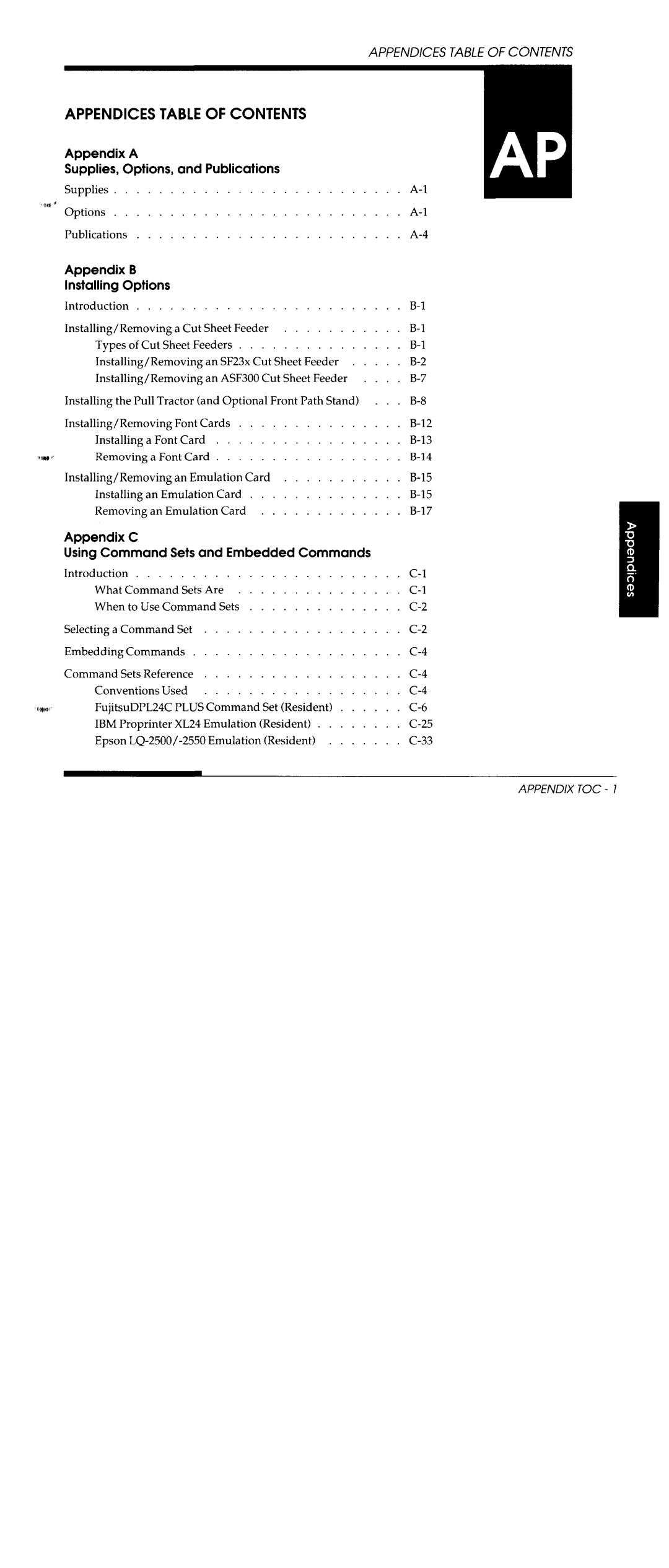 Fujitsu DL5800 manual 