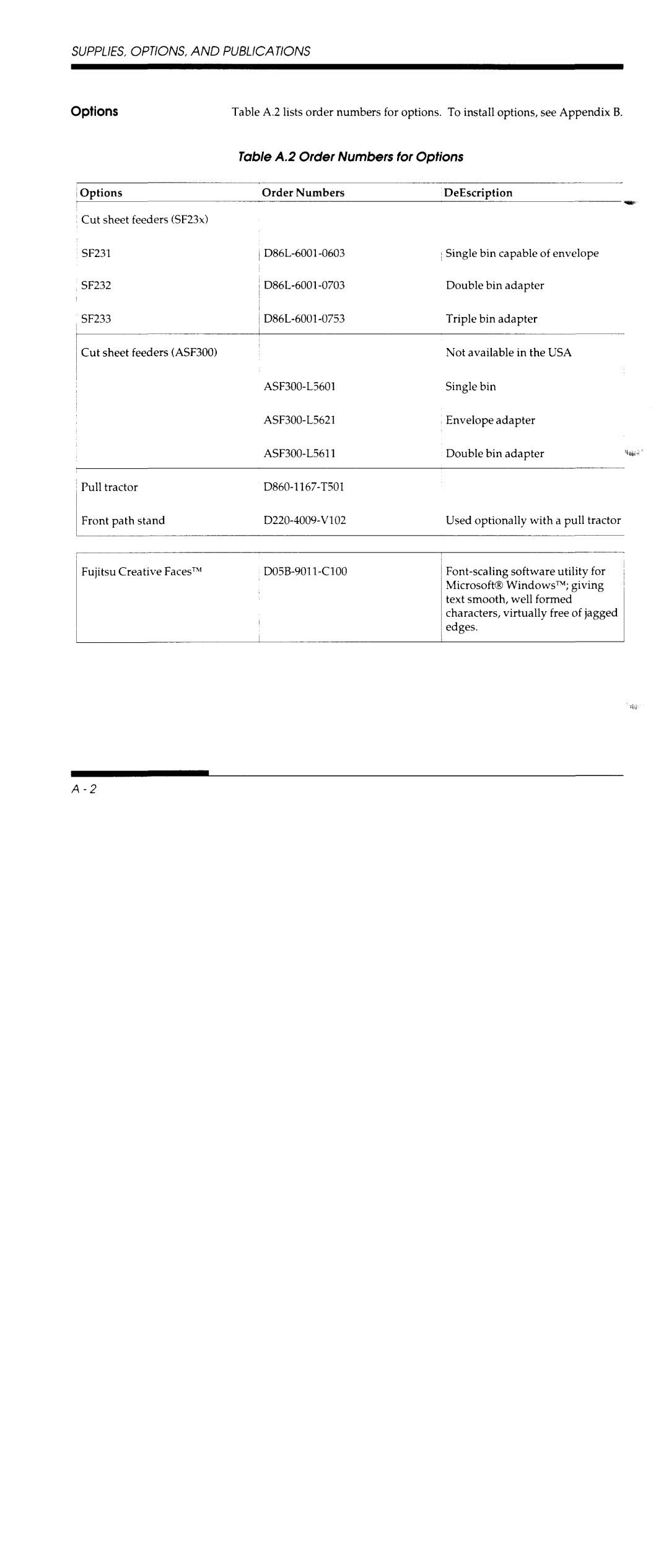 Fujitsu DL5800 manual 