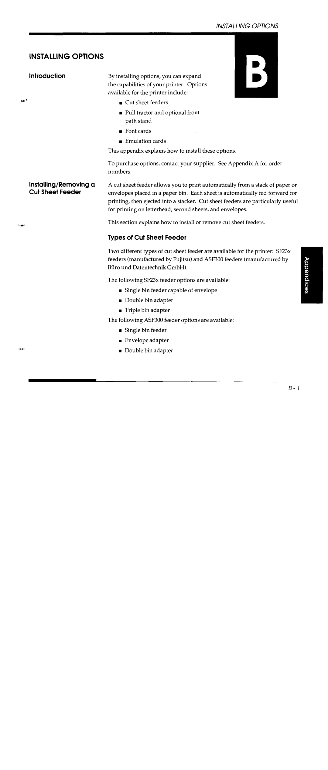 Fujitsu DL5800 manual 