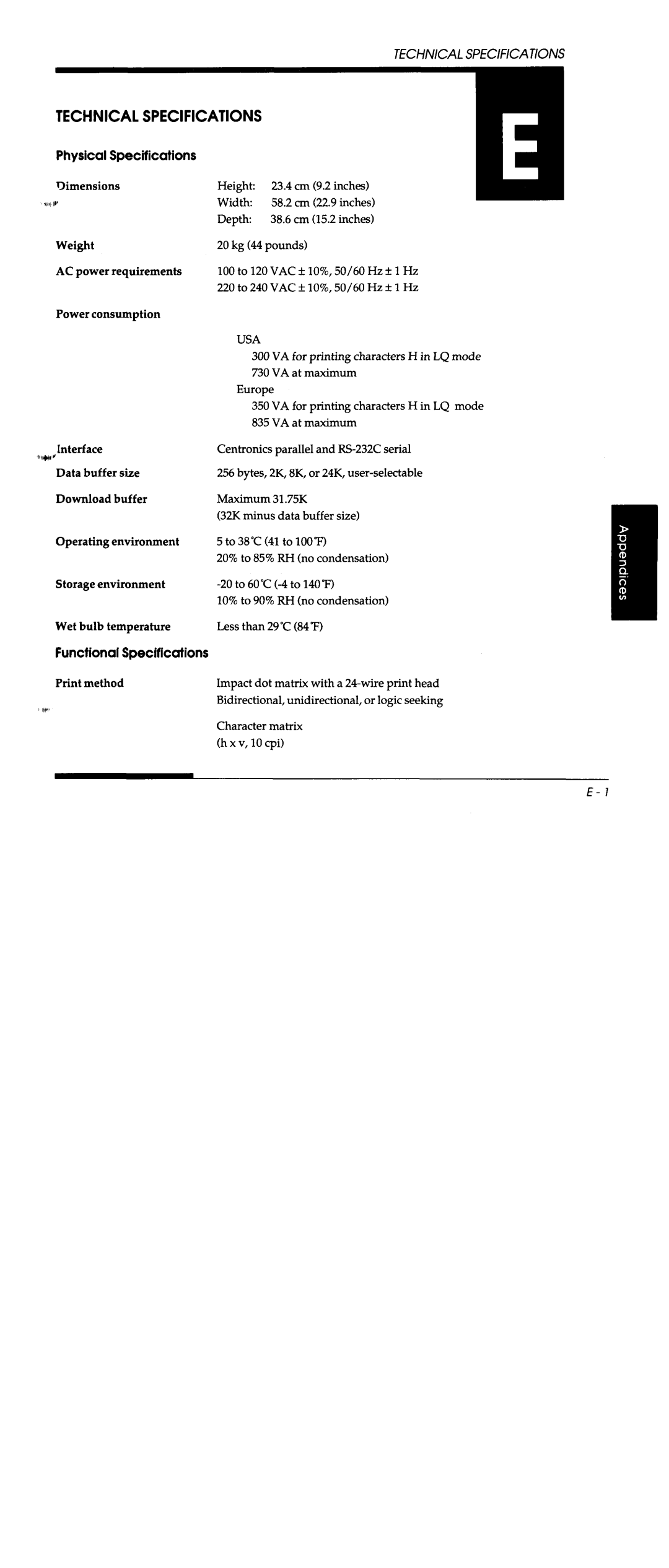 Fujitsu DL5800 manual 