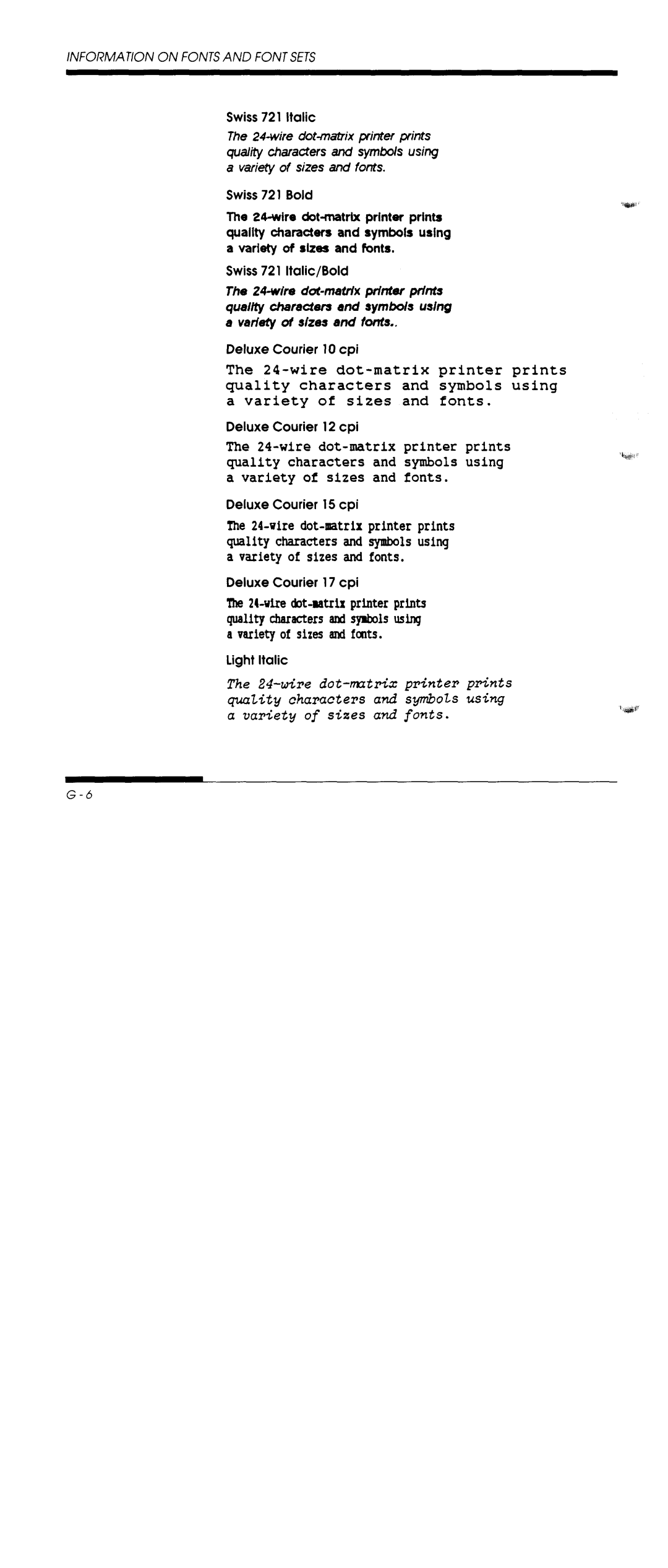 Fujitsu DL5800 manual 