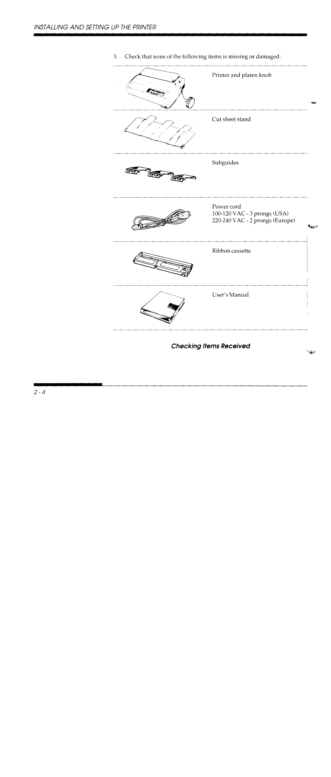 Fujitsu DL5800 manual 