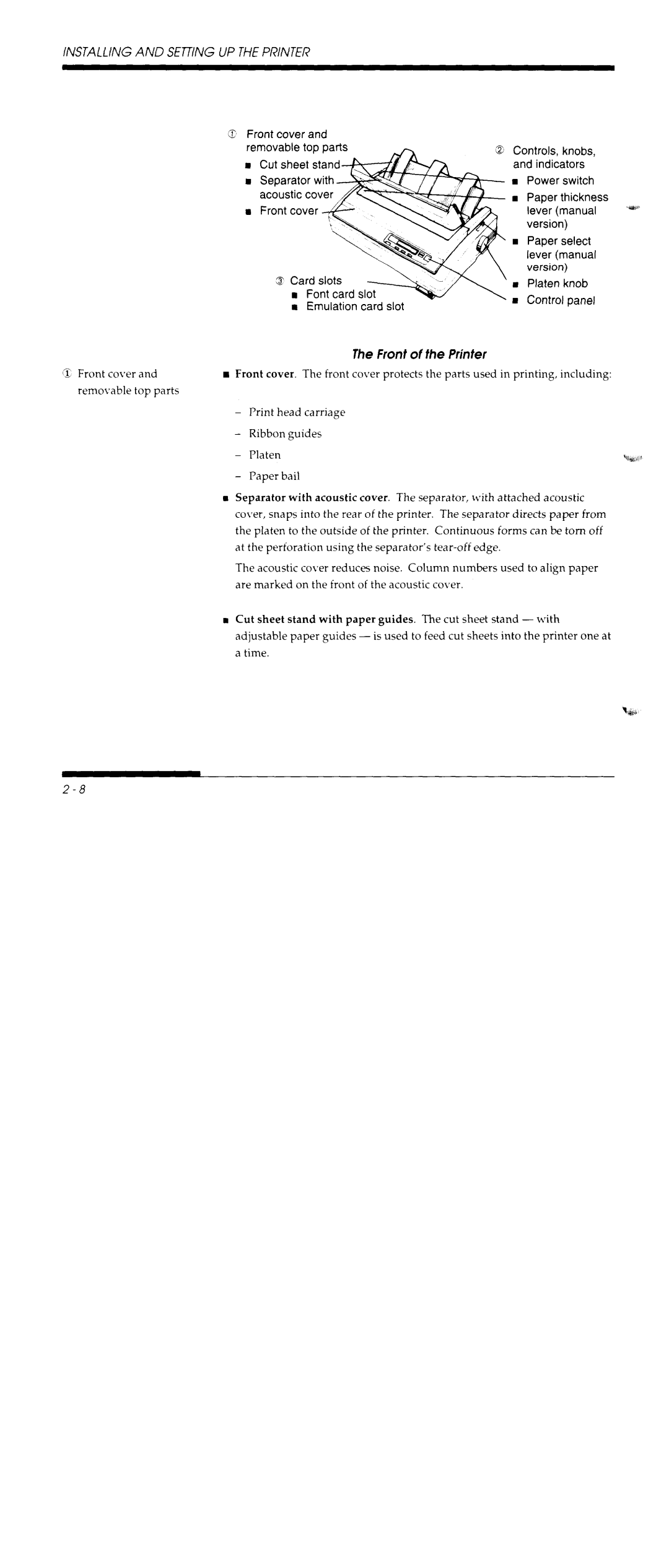 Fujitsu DL5800 manual 