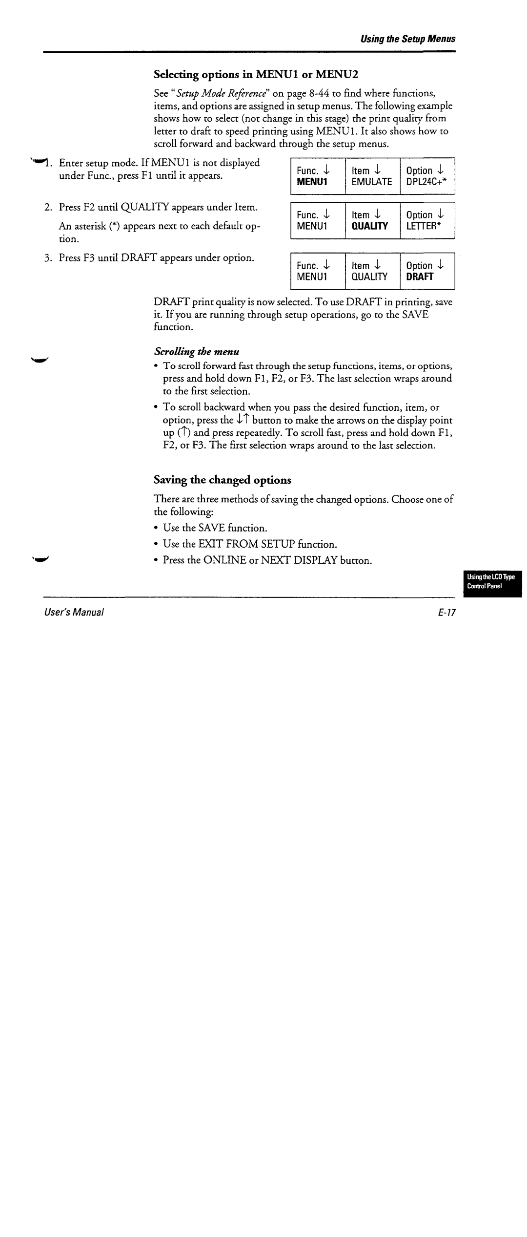 Fujitsu DL6600 manual 