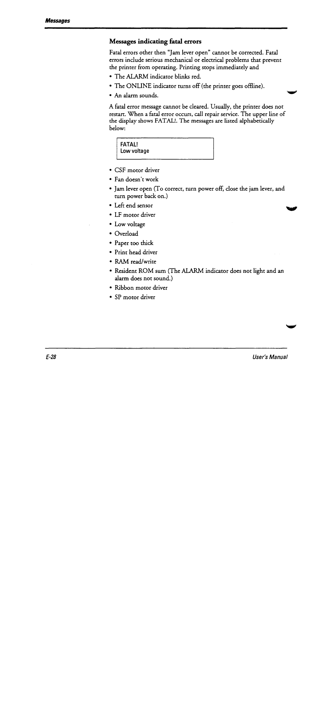 Fujitsu DL6600 manual 