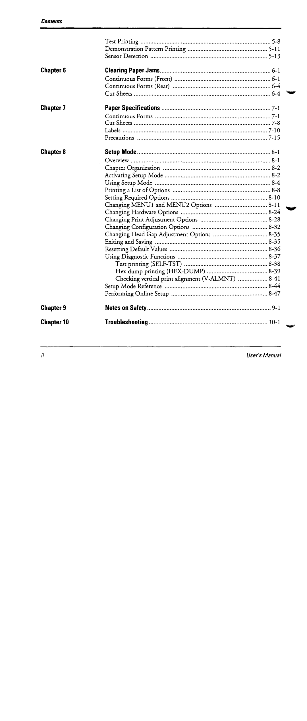 Fujitsu DL6600 manual 