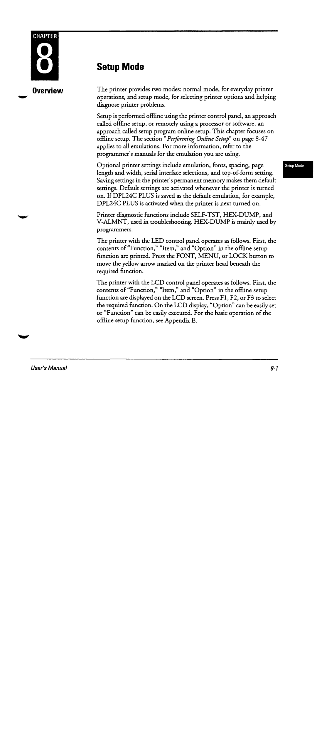 Fujitsu DL6600 manual 