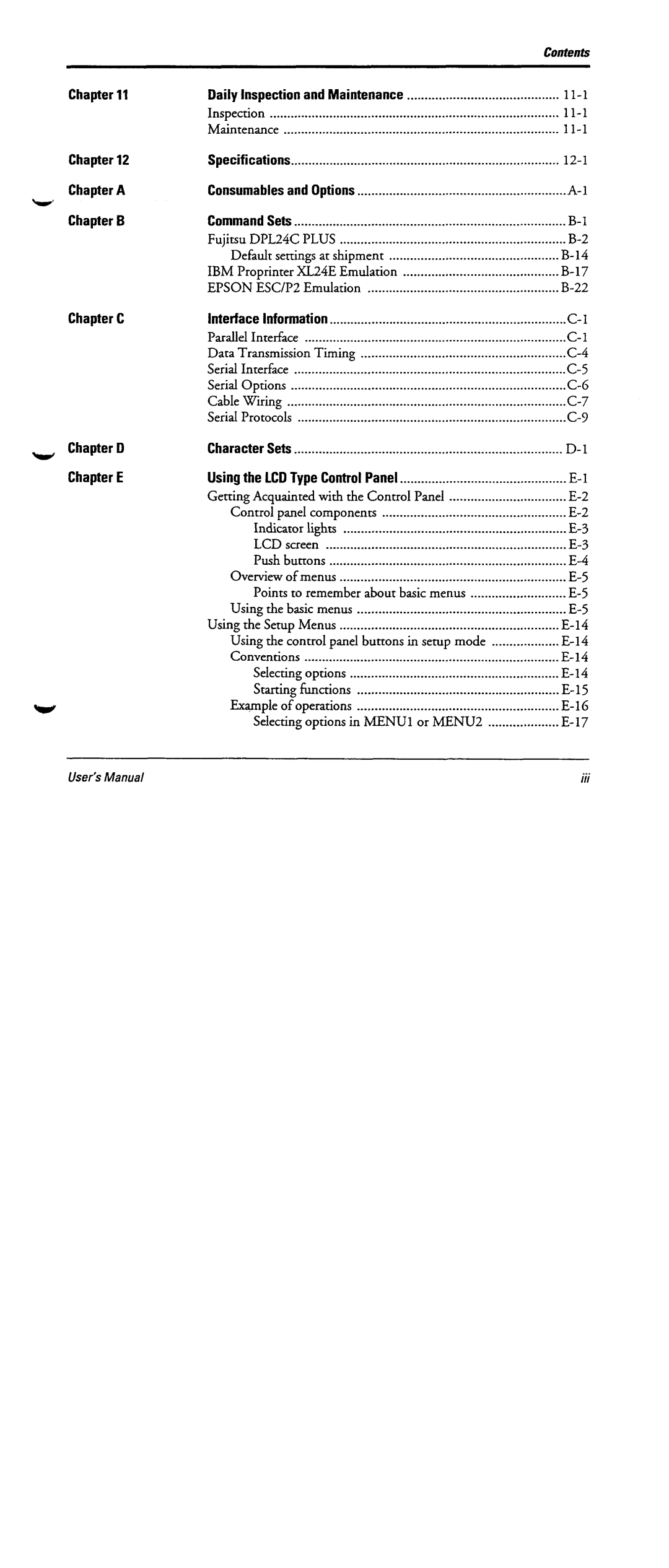 Fujitsu DL6600 manual 