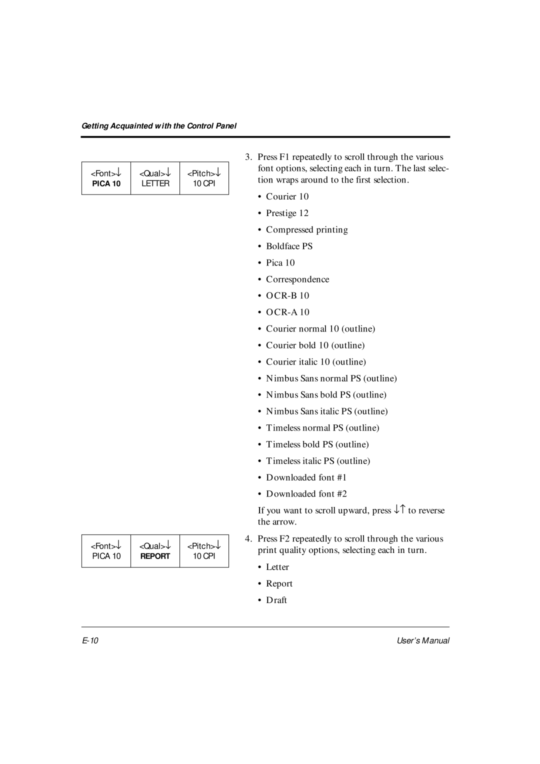 Fujitsu DL6400Pro, DL6600Pro user manual Letter Report Draft 