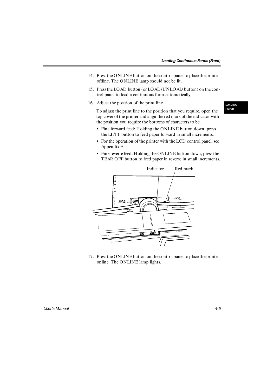 Fujitsu DL6600Pro, DL6400Pro user manual Indicator 