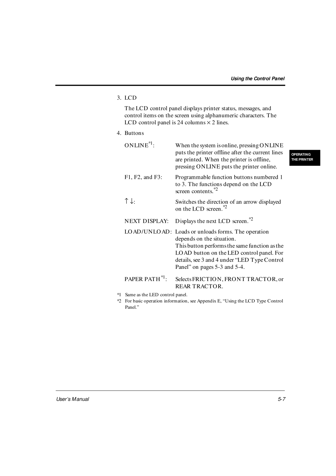 Fujitsu DL6600Pro, DL6400Pro user manual Online *1, Next Display 