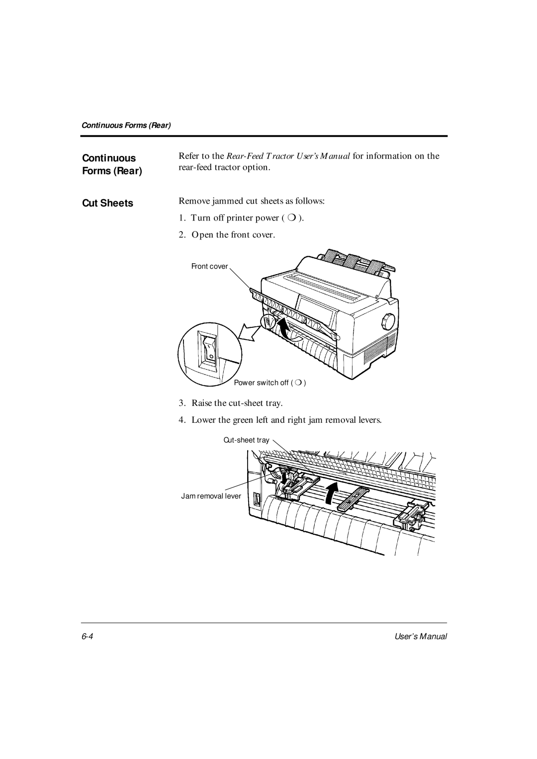 Fujitsu DL6400Pro, DL6600Pro user manual Cut Sheets 