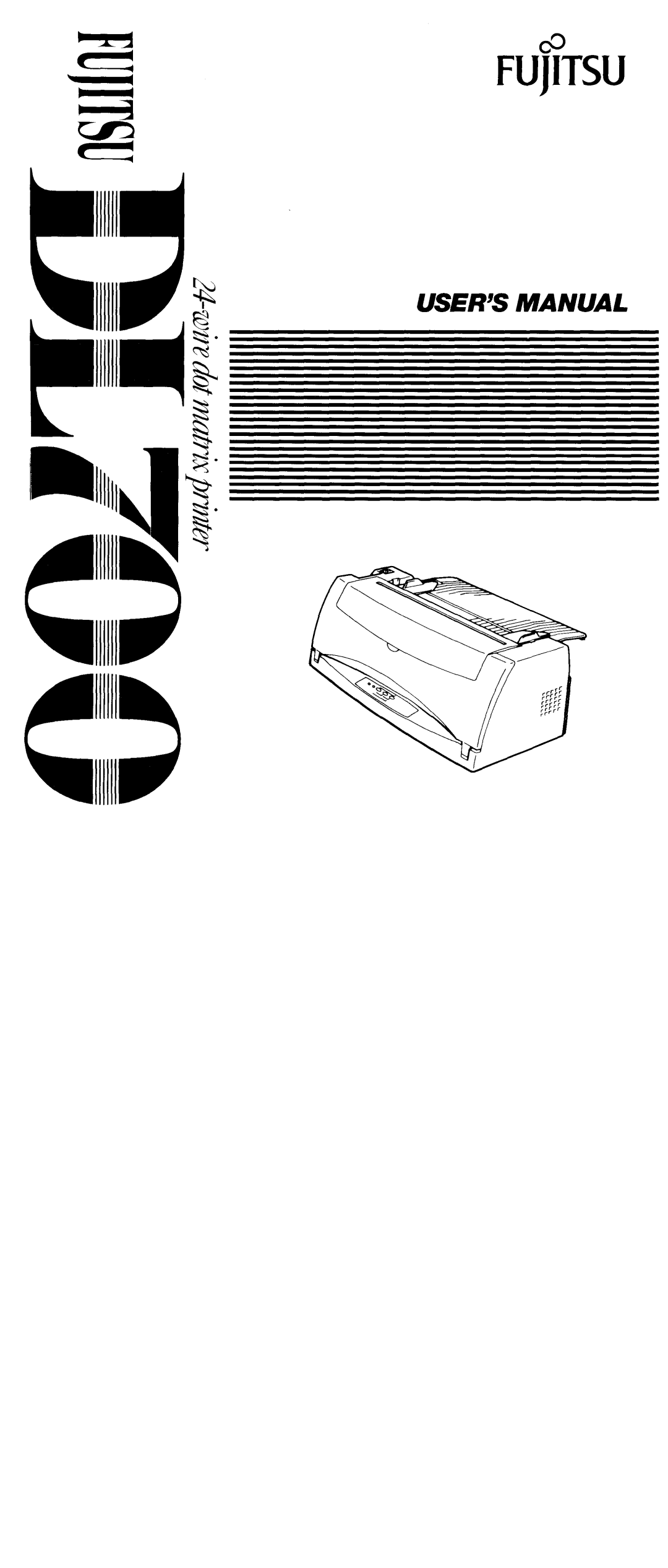 Fujitsu DL700 manual 