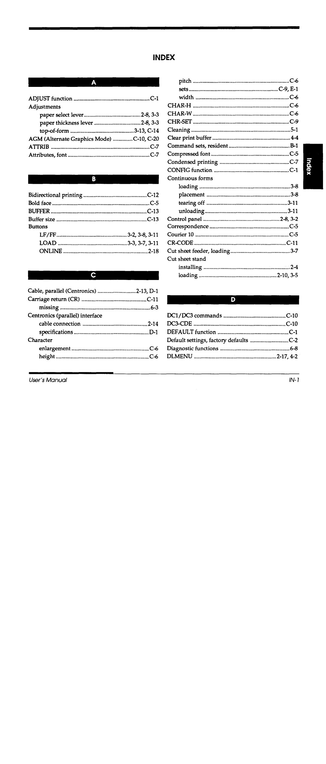 Fujitsu DL700 manual 