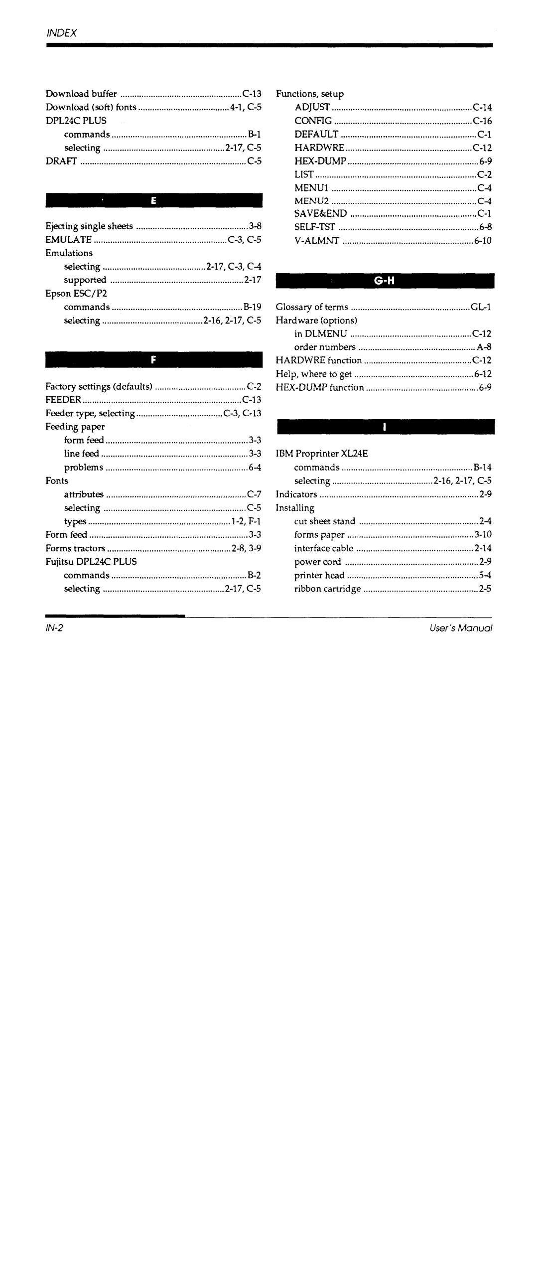 Fujitsu DL700 manual 