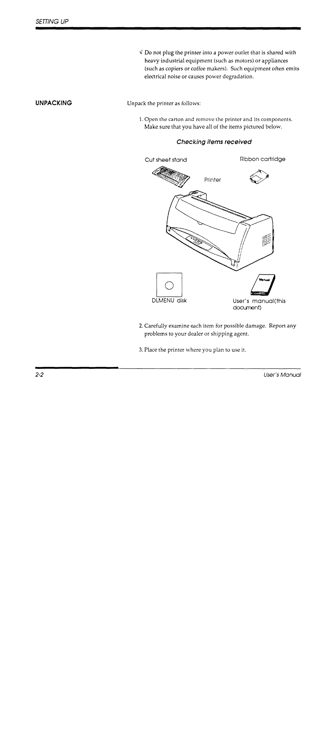 Fujitsu DL700 manual 