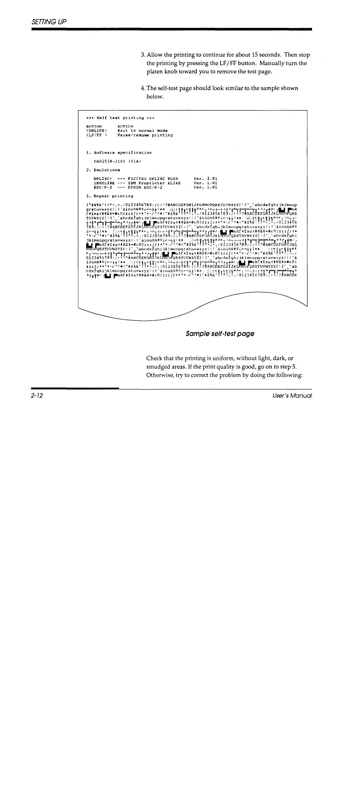 Fujitsu DL700 manual 