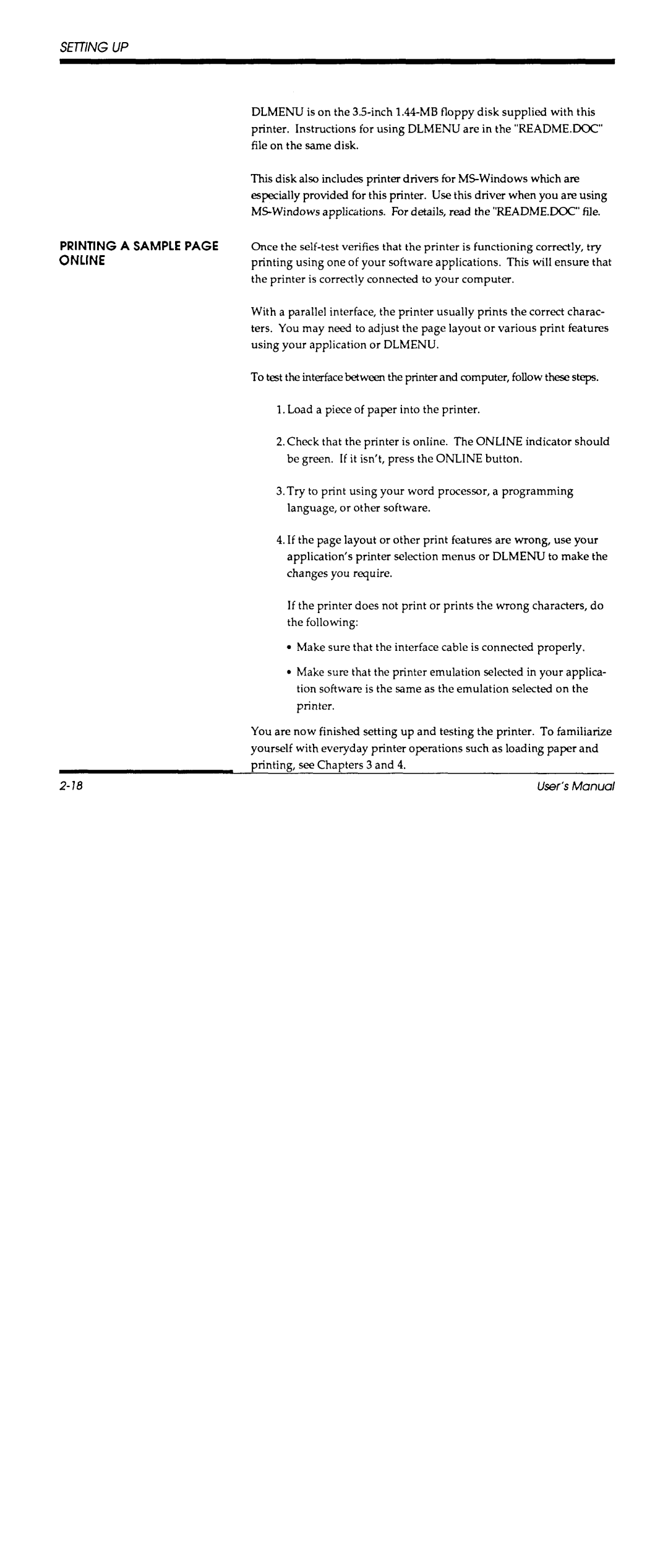 Fujitsu DL700 manual 