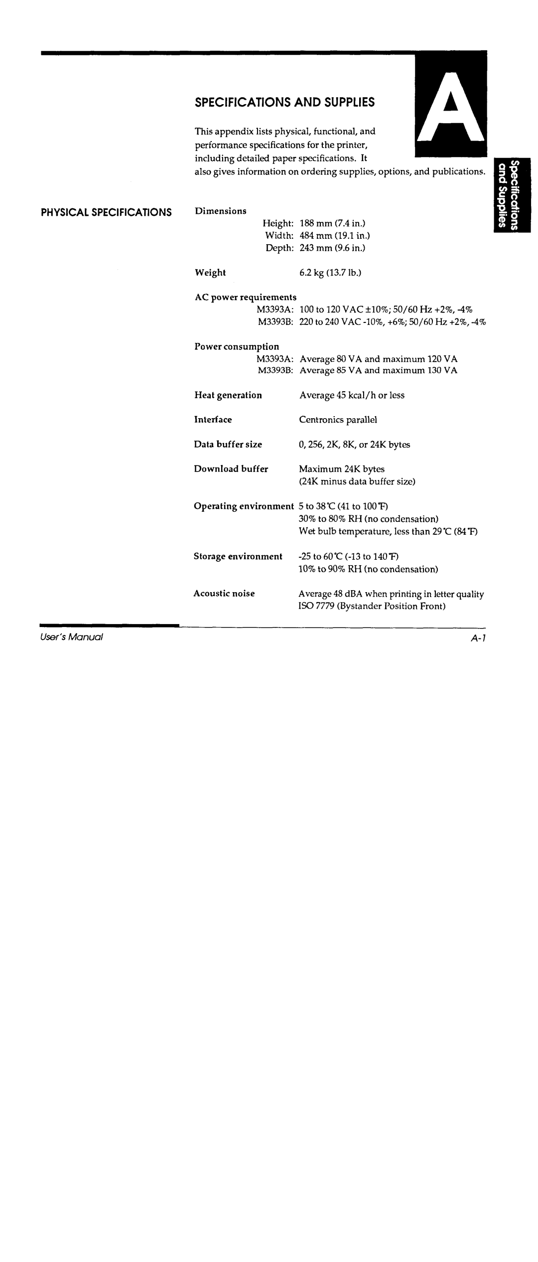 Fujitsu DL700 manual 