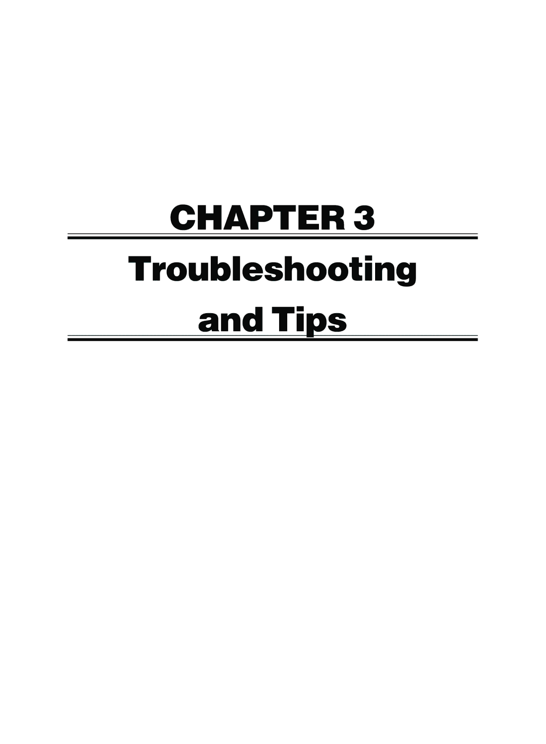 Fujitsu E623 user manual Troubleshooting Tips 