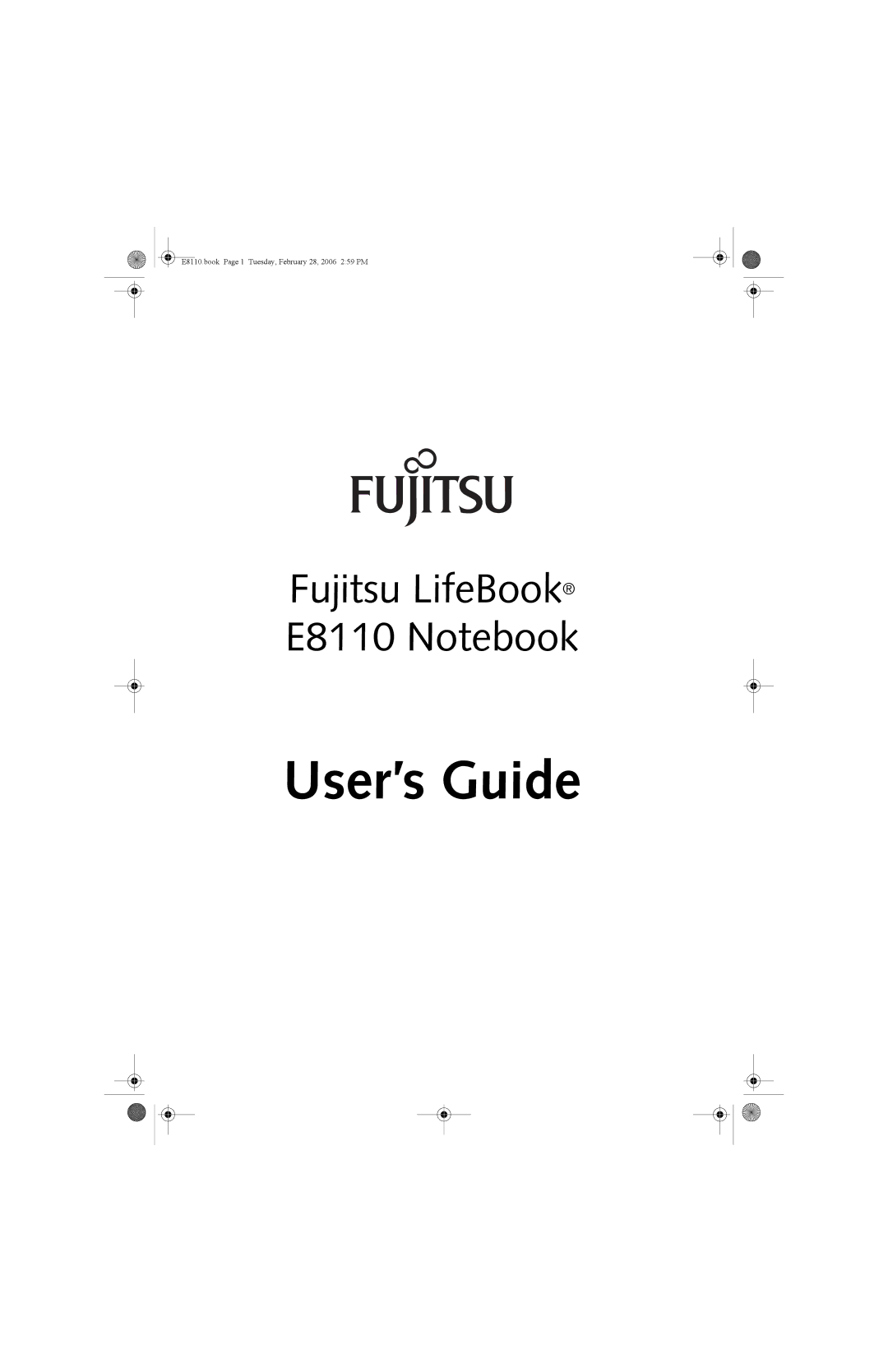 Fujitsu E8110 manual User’s Guide 