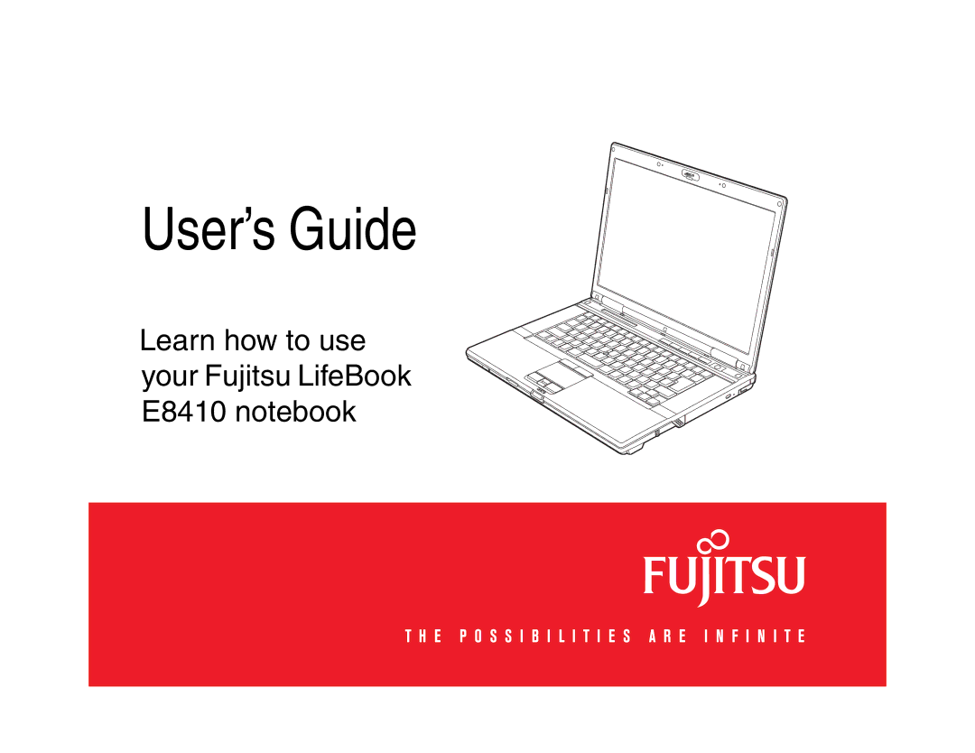 Fujitsu E8410 manual User’s Guide 