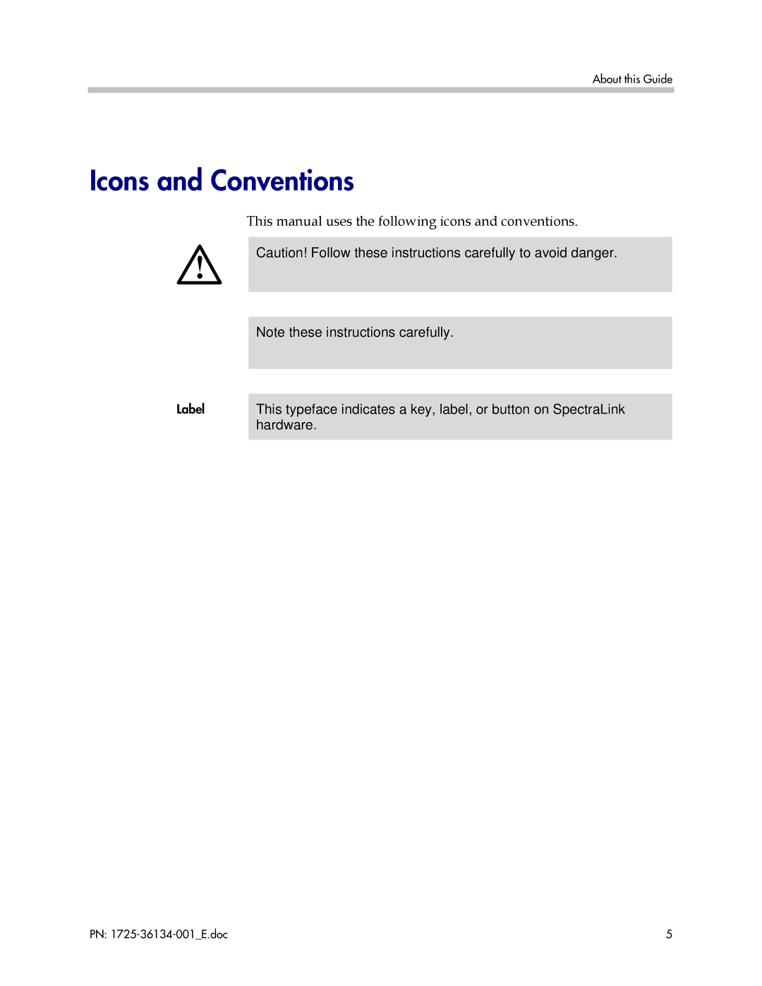 Fujitsu F9600 Icons and Conventions, This manual uses the following icons and conventions 