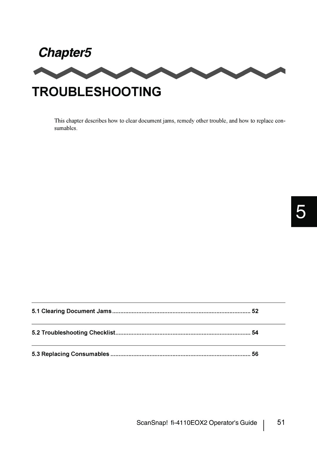 Fujitsu fi-4110EOX2 manual Troubleshooting 