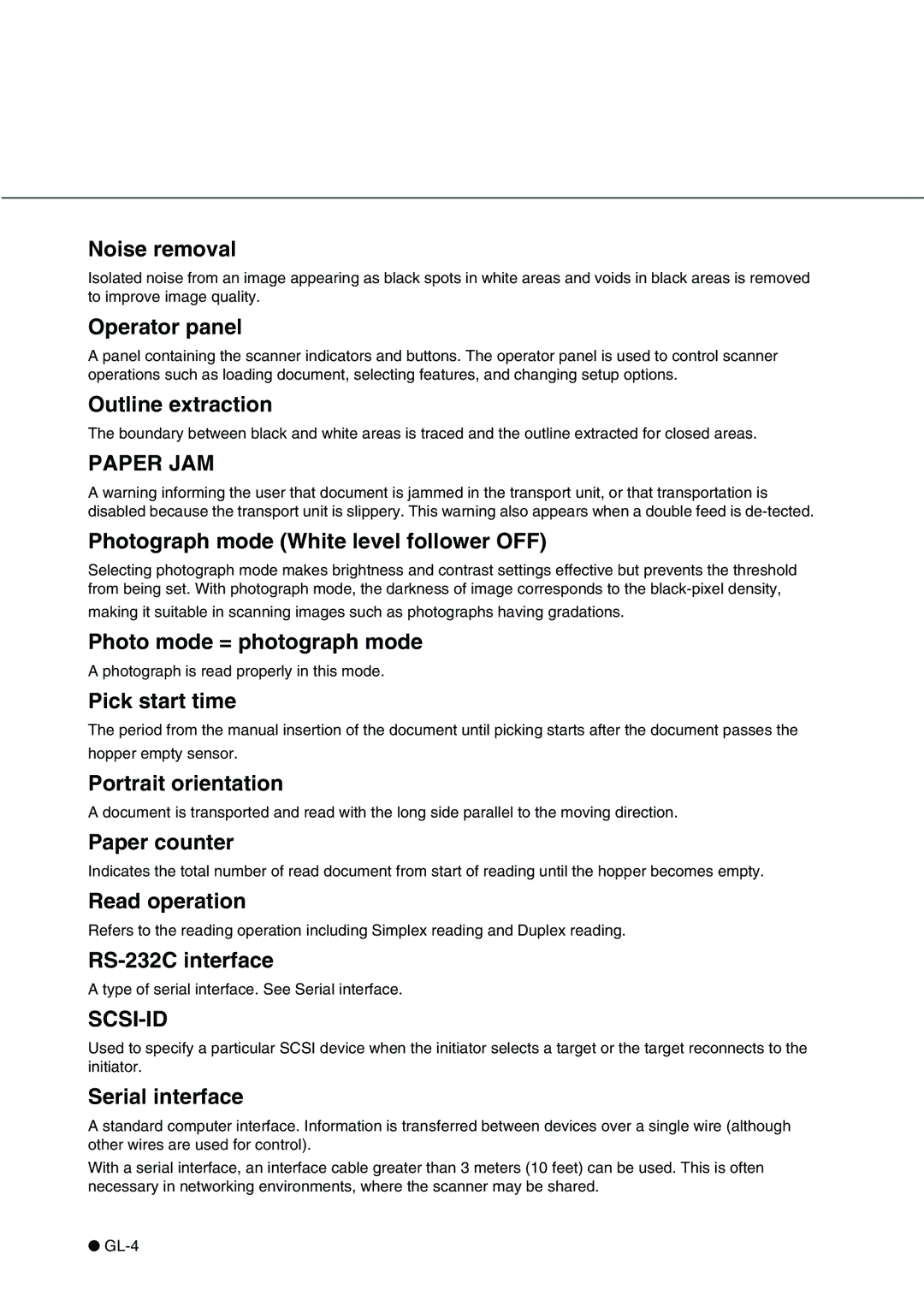 Fujitsu fi-4340C manual Paper JAM 