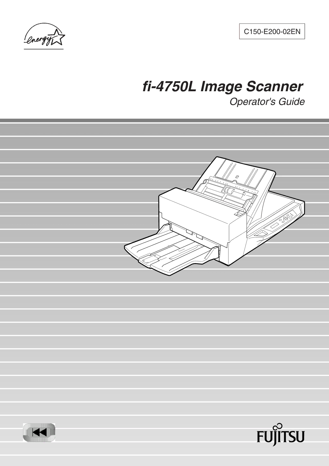 Fujitsu fi-4750L manual Fi-4750L Image Scanner 